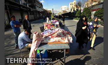 بازارچه نوروزی بساط گستران منطقه 12 1