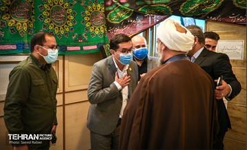بازدید رئیس سازمان مدیریت بحران شهرداری تهران از گرمخانه خاوران 28