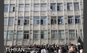 تشییع شهدای آتش نشان با حضور مردم 17