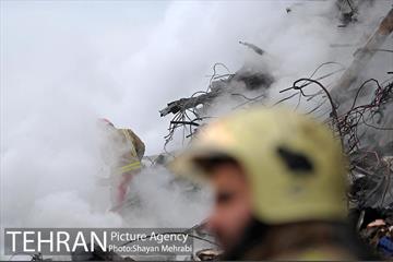 سومین روز عملیات امداد ونجات حادثه پلاسکو -4 21