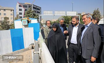 بازدید اعضای شورا از پروژه‌های خاکریز آب 17