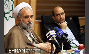نشست خبری رییس مرکز فعالیتهای دینی شهرداری تهران 13