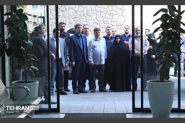 آیین رونمایی از تابلو شرکت شهربان و حریم‌بان شهرداری تهران 13