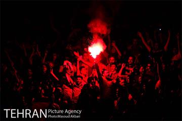 دیدار تیم‌های فوتبال پرسپولیس و الوحده