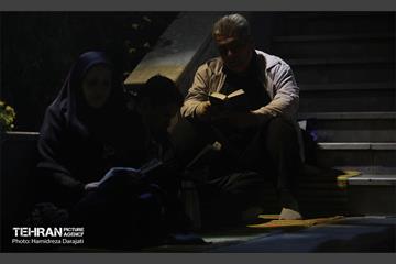 احیای شب‌ بیست‌ویکم ماه رمضان در مقبره الشهدای گمنام ندسا 55