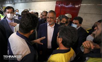 افتتاح بزرگ‌ترین پایانه زیرزمینی قطارهای شهری در کشور