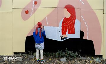 دیوارنگاره بوستان بهشت مادران 6