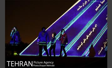 اجرای نورپردازی سه بعدی به مناسبت آغاز هفته سلامت 32