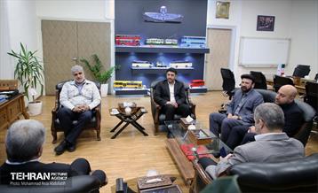 بازدید مدیرکل سرمایه انسانی از شرکت واحد اتوبوسرانی 46