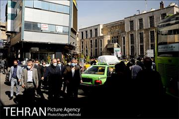 بازدید دادستان تهران و معاونین شهردار از زیرگذر گلوبندک 15