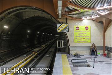 توسعه متروی تهران؛ ایستگاه مرزداران 25