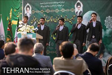 رونمایی از طرح هنری شهید سردار سلیمانی 12