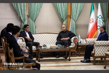 دیدار شهردار تهران با شهردار اسلام‌آباد پاکستان