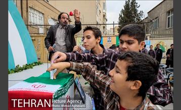 انتخابات شهردار مدرسه شهید کدخدایی 35