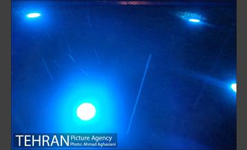 نورپردازی درختان بلوار میرداماد 4