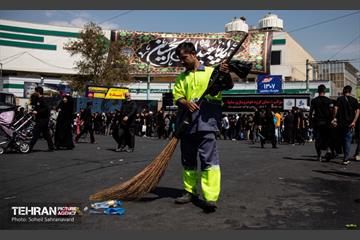 خدمت‌رسانی شهرداری تهران به جاماندگان اربعین حسینی 3