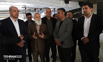 بازدید رئیس شورای شهر تهران از پروژه خانه شهر 2