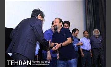 تقدیر اعضای خانه سینما از اصغر فرهادی 13