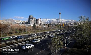 کیفیت هوای تهران در وضعیت پاک 7