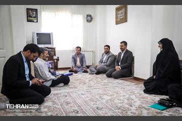 بازدید نرگس معدنی پور از منطقه 17