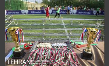 اختتامیه مسابقات فوتبال خیابانی جام رمضان ۱۴۰۰ در محله هرندی 4