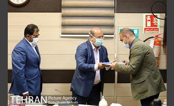 بازدید دکتر زالی از بهشت زهرا(س) 12