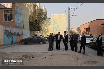 بازدید مدیرکل حوزه شهردار تهران از باغ راه حضرت زهرا(س) 57