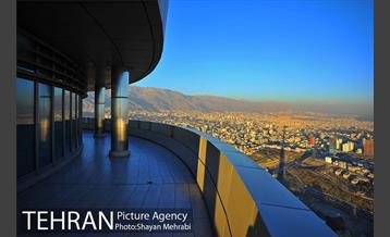 امروز تهران از فراز برج میلاد 13