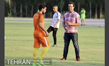 تمرین تیم فوتبال نفت تهران