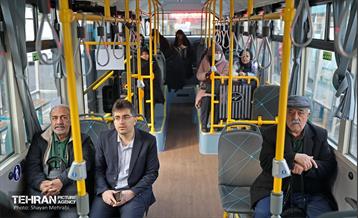 آغاز فعالیت اتوبوس‌های برقی جدید در ۳ خط اتوبوسرانی تهران  30