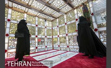 قبور شهدای غواص در هفته دفاع مقدس 11