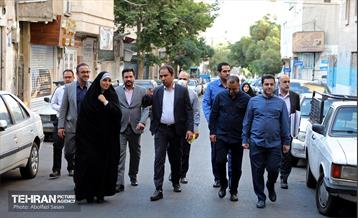بازدید معاون هماهنگی و امور مناطق شهرداری تهران از منطقه ۸ 15