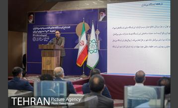 مراسم بهره برداری از ایستگاه های مترو اقدسیه و مرزداران 22