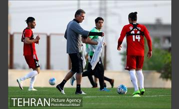 تمرین تیم ملی فوتبال 16