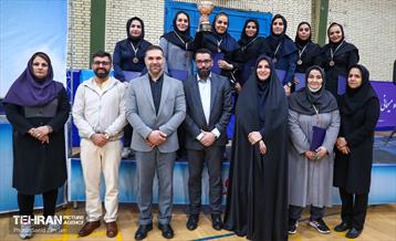 اختتامیه مسابقات والیبال بانوان 8