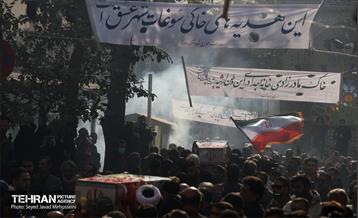 مراسم تشییع پیکرهای ۱۰۰ شهید گمنام 27