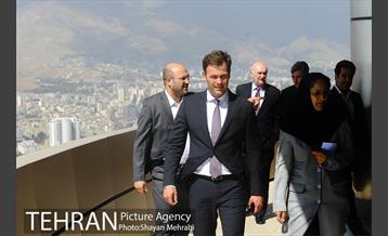 بازدید شهردار بلگراد از برج میلاد و رصدخانه شهر تهران 8