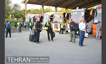 اعزام کاروان ۱۴۰۰ نفری خادم الحسین (ع) شهرداری تهران 45