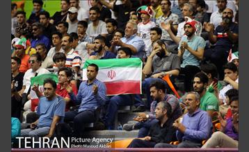 دیدار تیم های والیبال ایران و سریلانکا 3