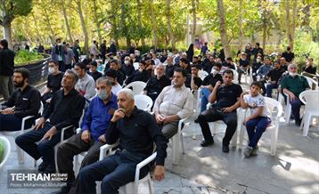 مراسم شهادت امام رضا(ع) و سالگرد تدفین شهدای گمنام منطقه۸