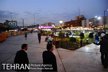 آئین بهره برداری از میدانگاه شهدای هفتم تیر با حضور شهردار تهران 1