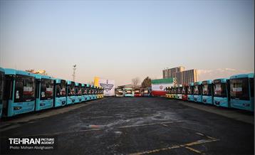 الحاق اتوبوس های برقی و دیزلی به اتوبوسرانی شهر تهران 40