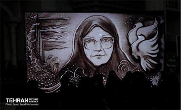 مراسم سالگرد درگذشت مرحومه دباغ 1