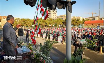مراسم آغاز سال تحصیلی در دبیرستان ماندگار البرز