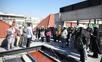 بازدید دانشجویان از پروژه خانه شهر 26