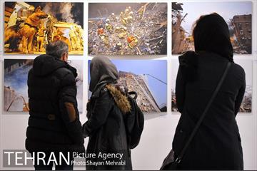 افتتاح نمایشگاه عکس پلاسکو در خانه هنرمندان 10