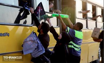 خدمات شهرداری تهران در مرز مهران 2