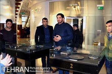 بازدید تیم ملی کشتی فرنگی از برج میلاد تهران