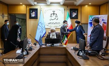 جلسه اعضای کمیسیون نظارت و حقوقی شورا با دادستان کل کشور 2