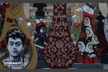 پنجمین رویداد نقاشی و خط نگاره های عاشورایی و جنگ رمضان 8